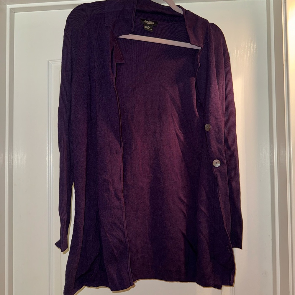 Cardigan w Mother of Pearl buttons